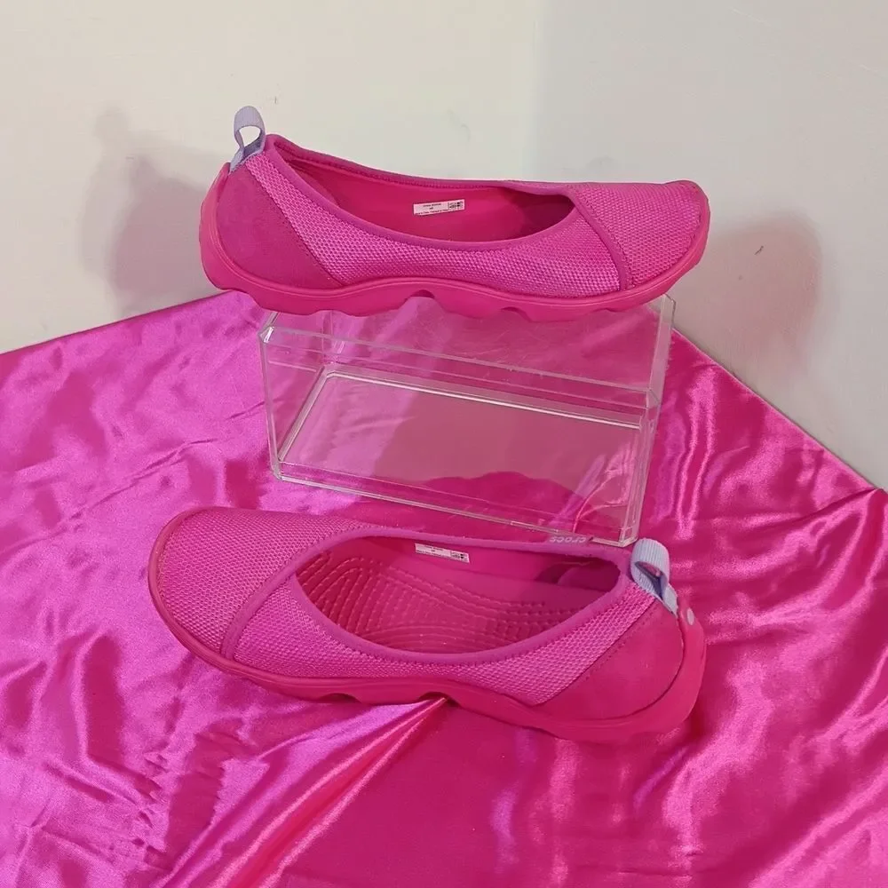 Kids Pink Slip-On Shoes